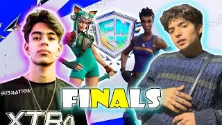 🏆PGOD Y ALLIEGE JUEGAN LA FINALS DE LA FNCS 🔥 PELEA DE SPOT VERSUS FAZE DUBS Y MAS