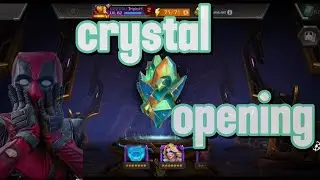 Crystal opening spring cleaning warm up hunting for sand god 😃🤞.#mcoc #crystalopening.