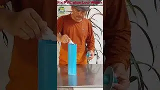 How to fix PVC pipe faucet low water pressure #short