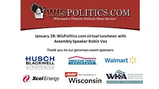 Jan 28 WisPolitics.com luncheon with Assembly Speaker Robin Vos