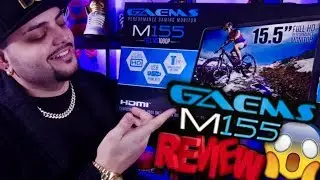 GAEMS M155 REVIEW 🔥 UNBOXING 🔥 FULL HD 1080P GAMING MONITOR 🔥 PS4 SETUP & GAMEPLAY