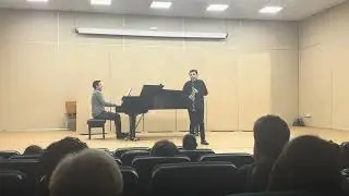 Sonata N. 2, Op. 120, para clarinete y piano de J. Brahms. I. Allegro amabile