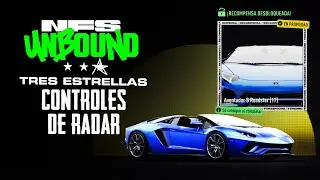 NFS Unbound - ⭐️ ⭐️ ⭐️ - Todos los Controles de radar | Recompensa Aventador S Roadster (17)