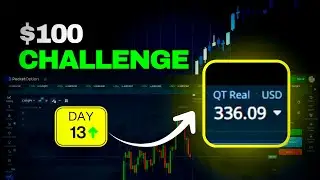 Pocket Option Strategy | 1-Minute Binary Options | Day 13 (Live Trading)