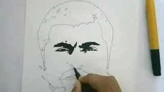 Nivin Pauly - Kayamkulam Kochunni. 100cr ( Drawing, Sketch )