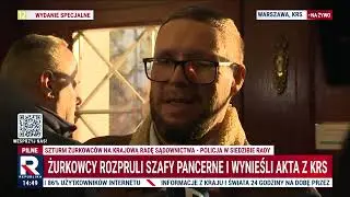 Żurkowcy ROZPRULI szafy pancerne i wynieśli akta z KRS! | Republika Dzień
