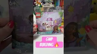 Building LEGO DISNEY WISH 30661💜🔥 #lego #unboxing