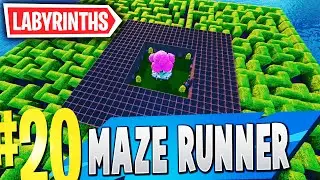 TOP 20 Best MAZE RUNNER Creative Maps In Fortnite | Fortnite Labyrinth Map CODES