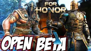 For Honor: OPEN BETA Info Announced! & A New Gametype! (For Honor Closed Beta Gameplay)