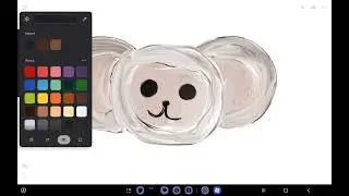 Drawing a monkey with me