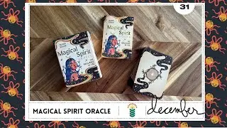 Daily Holiday Post Challenge Day 31 I  Magical Spirit Oracle  I Flip Through