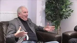 In discussion with Gary Harwood