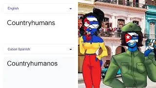 Countryhumans in different languages meme (Part 10)