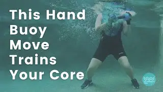 Diagonal Chop Water Exercise | Core Strength with Hand Buoys