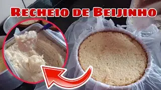 Recheio Beijinho delicioso+montagem de bolo