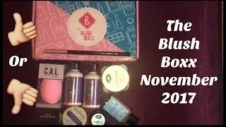 November 2017 The Blush Boxx I Unboxing & Review I New Subscription Box @379