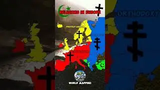 Religions In Europe #islam #christian #orthodox #protestant #catholic #europe #ukraine #ukrainewar