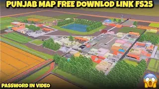 PUNJAB MAP FREE DOWNLOAD LINK 🔗!! FS 25