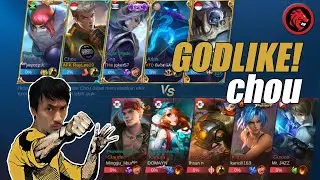 Chou Godlike Solo Classic Mode - Mobile Legends RayLee19 - Part 4