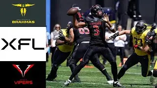 San Antonio Brahmas vs Vegas Vipers Full Game XFL 2023 Week 7