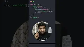 JavaScript Interview Questions | this keyword #frontenddevelopment #frontendinterview