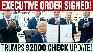 President's Executive Order and $2000 Stimulus Check | New Details and Timeline