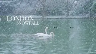 London Snowfall 2021  4K