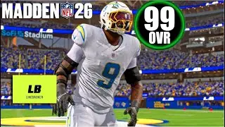 *BEST* LB BUILD In Madden 26 Superstar! TACKLE MACHINE! Best Abilities, Animations, and More!