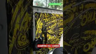 KIA Carens Got Upgraded With Noise Reduction Feature | Damping @ Jainam Car Decor Surat | 9409583998