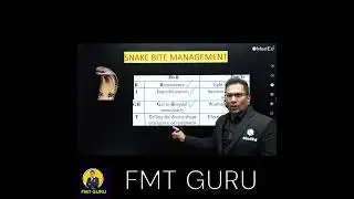 Snake Bite Management #snakereels #snakerescue #snake #snakebites #snakebitetreatment #fmtguru
