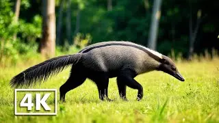 WILD ANIMALS 4K - Serene Animal Life With Soft Relaxing Music
