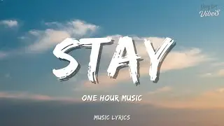 STAY 1 HOUR Pop Lyrics - Romantic Chill Music for Study & Aesthetic Vibes 🎧 (2025)