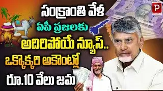 Big Sankranti News for AP Residents: ₹10,000 Deposited in Every Account | Telugu Popular TV