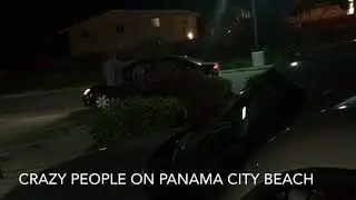 Crazy people on Panama City Beach. Uber Tall tales