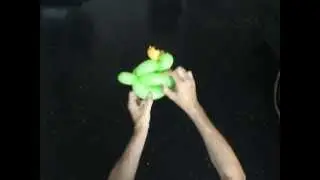 Shrek Balloon Twisting Instructions