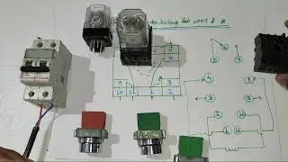 Relay मे interlocking कैसे करते है  Relay connection