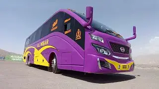 New Road Bullet Bus Review || Hino RK8 || Karachi Bus Route || Coach Buses || Quetta Buses