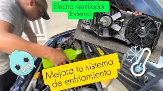 MEJORANDO EL SISTEMA DE ENFRIAMIENTO DE TU AUTO Y EN ELECTRO VENTILADOR INDEPENDIENTE (corsa)