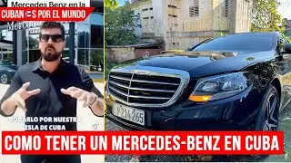 &iquest;D&oacute;nde est&aacute; el bloqueo? H&eacute;ctor Villar ense&ntilde;a como tener un Mercedes-Benz en Cuba