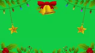 Christmas Green Screen Background 