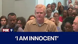 Alex Murdaugh maintains his innocence at sentencing