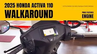 New Honda Activa TFT OBD 2B 2025 Model |Activa 7G: Price, Mileage ❓ Detailed Walkaround
