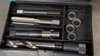 Time-Sert thread repair kit, how to fix stripped drain plug, Oil pan repair!
