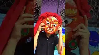 From Student to Lakhey: The Transformation for Indra Jatra!! #shorts #indrajatra #jatra