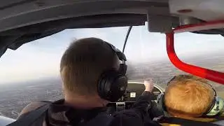 Ethan's first flight in N359DF
