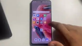 Redmi Note 12: Как изменить параметры обмена данными в настройках местоположения.