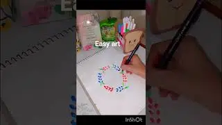 easy cotton buds painting ideas for kids 🥰