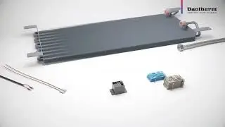 Varmvattenbatteri till Dantherm CDF 40, 50 och 70 avfuktare