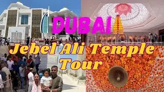 Beautiful Hindu Temple in DUBAI | Jebel Ali Temple | Guru Granth Sahib |Temple Tour @Shruthindhu