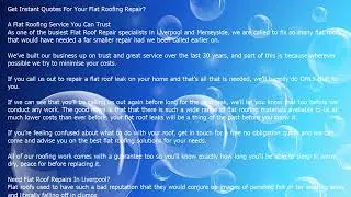 Flat Garage Roof Repairs